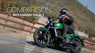 2015 Kawasaki Vulcan S vs CTX700N Comparison Part 2  MotoUSA [upl. by Savage]