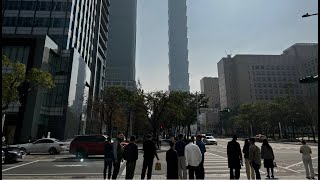 Taipei Taiwan LIVE Exploring Xinyi District January 5 2024 [upl. by Akiehs432]