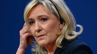 Marine Le Pen  la candidate du RN en tête des intentions de votes selon le dernier sondage [upl. by Nalorac]