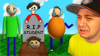 I DIED in Baldis Basics [upl. by Ydnim]