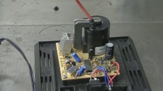 Video Re Plasma Globe Flyback Transformer Output [upl. by Dibri]