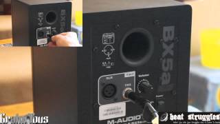 How to Connect a Subwoofer to Reference Monitor Speakers Audio Interface [upl. by Yerd]