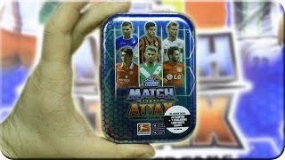 Match Attax Mini Tin Sammeldose Unboxing Bundesliga 14 15 [upl. by Hsiri162]