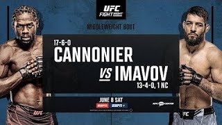 UFC Fight Night Cannonier vs Imavov  typowanie pełnej karty walk [upl. by Mccafferty561]