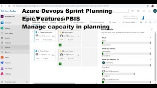 Azure Devops  Sprint Planning  EpicsFeaturesPBI [upl. by Nnateragram]