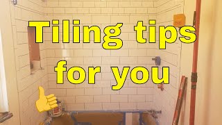 Be sure you are Plumb level flat and square when prepping for tile [upl. by Otokam]