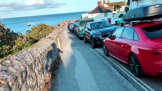 Walking Around The Sea Front At Coverack Cornwall [upl. by Abner582]