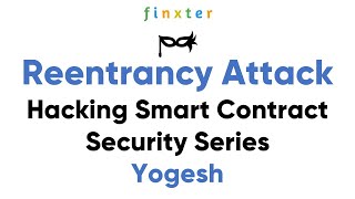 Reentrancy Attack – Hacking Smart Contract Security Series Part 3 [upl. by Lehcsreh]