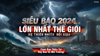 Siêu Bão 2024 Lớn Nhất Thế Giới – Mẹ Thiên Nhiên Nỗi Giận Hủy Diệt Đông Nam Á  Tú Dia [upl. by Annaerb]