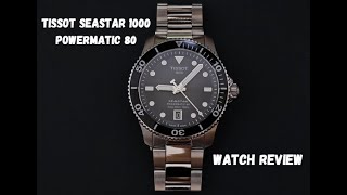 Tissot Seastar 1000 Powermatic 80 40mm Review ⌚️ [upl. by Bigod]