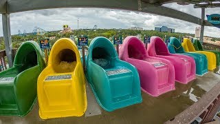 Taumata Racer Water Slide at Aquatica Orlando [upl. by Miche]