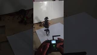 6 DOF Arm Robot  Remote Control  MG996R Servo  Robot Lk  Short video [upl. by Drofub951]