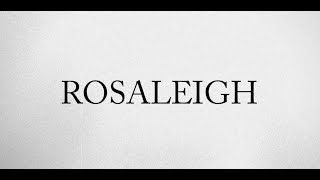 Trouble  One  Rosaleigh Official Music Video [upl. by Rengia]