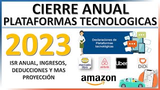 CIERRE ANUAL PLATAFORMAS TECNOLÓGICAS 2023 [upl. by Ummersen91]