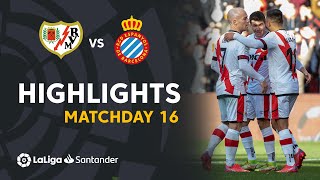 Resumen de Rayo Vallecano vs RCD Espanyol 10 [upl. by Wertz]