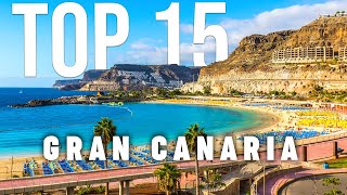 TOP 15 Things To Do In Gran Canaria 🇪🇸 Travel Guide [upl. by Ayahc100]