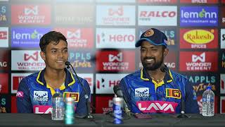 Charith Asalanka and Dunith Wellalage  Post Match Press Conference  3rd ODI  SL vs India 2024 [upl. by Ut886]