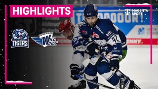 Straubing Tigers  Schwenninger Wild Wings  PENNY DEL  MAGENTA SPORT [upl. by Alleul]