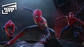 SpiderMan No Way Home Curing The Villains HD  With Captions [upl. by Skcirdnek]