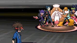 All Elite Four Battles in Unova Pokemon Black 2 [upl. by Mingche]