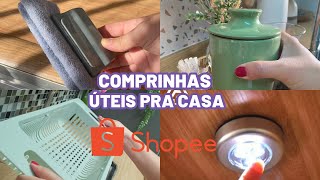 AS MELHORES COMPRINHAS PARA CASA da SHOPEE  Organização Utilidade Domésticas e Decor [upl. by Phare]