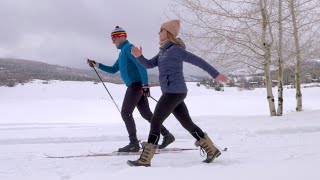 How to Cross Country Ski A Beginner’s Guide  Part 2  PSIAAASI [upl. by Faith]