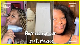 REFRESH OUR HAIR w ​⁠​⁠maxodoOfficial  GIVEAWAY CLOSED [upl. by Asille]