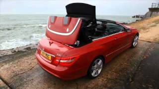 MercedesBenz EClass Cabriolet  Roof Up [upl. by Initsed]