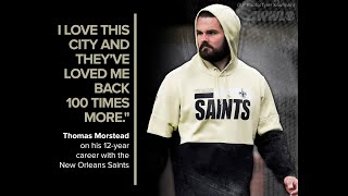 Thomas Morstead gets emotional reflecting on his career in New Orleans [upl. by Cecelia]