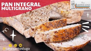 PAN INTEGRAL MULTIGRANO ⭐RECETA FÁCIL PASO A PASO⭐ [upl. by Schwenk]