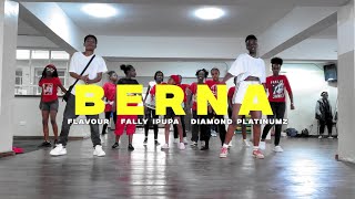 Flavour  Berna Reloaded OFFICIAL DANCE VIDEO Fally Ipupa [upl. by Ernald197]