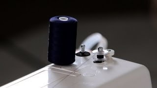 How to Wind a Bobbin  Sewing Machine [upl. by Elicia853]