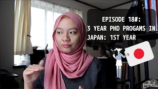 3 Year PhD Programs in Japan First Year Overview [upl. by Anesusa]