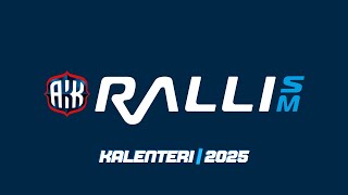 Ralli SM  Kilpailukalenteri  2025 [upl. by Agbogla190]