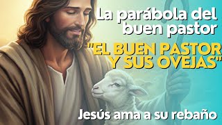 La parábola del buen pastor El Buen Pastor y Sus Ovejas dios jesus jehova biblia teologia fe [upl. by Ocer]