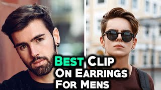 6 Best Clip On Earrings For Men 2023  Hami Gadgets [upl. by Edny939]