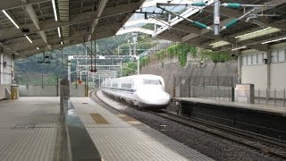 JR 東海 東海道新幹線 東京⇒小田原 車窓展望 Japan Bullet Train Tokaidō Shinkansen Tokyo ⇒ Odawara [upl. by Idonah323]