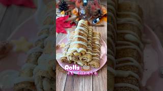 Rolls de canela 🌸 recetas kawaii recetasfaciles [upl. by Boorer]