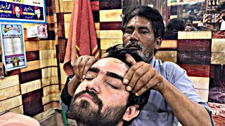 TWO BARBER COMPETITION  ASMR HEAD MASSAGE PAKISTANI BARBER 💈 barbar [upl. by Len]