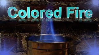 How to Make Colored Fire [upl. by Fugazy]