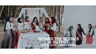 BEHIND THE SCENES amp OUTPUT  BRIDAL SHOWER  AMRAS AMEEN  AAMBRO WEDDING FILMS [upl. by Tiana]