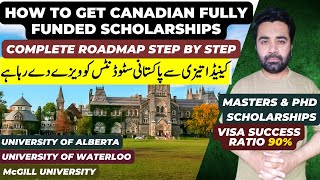 Canada Scholarships for Pakistani Students 2023  Canada fully funded Scholarships 2023 [upl. by Aihtenak]