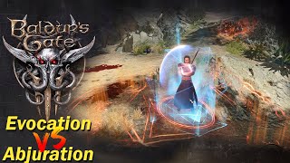 Baldurs Gate 3  Wizard Class Guide School of Evocation vs Abjuration [upl. by Matazzoni]