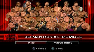 WWE SmackDown vs Raw 2006  ROYAL RUMBLE [upl. by Guthrie345]