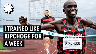 I Trained Like Kipchoge For A Week [upl. by Akined]