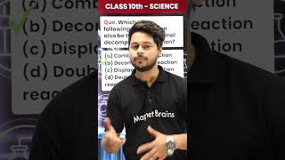 Thermal Decomposition Reaction  Class 10 Science MCQs shorts magnetbrains viral science [upl. by Julian]