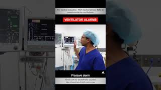 Ventilator Alarms  anesthesiology anesthesia ventilator oxygenation [upl. by Toma]