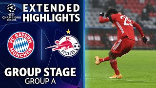 Bayern Munich vs Salzburg Extended Highlights  UCL on CBS Sports [upl. by Amaras]