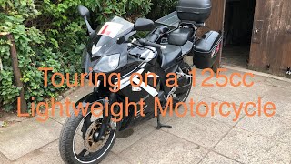 Touring on a 125 Lightweight Motorcycle [upl. by Dietsche]