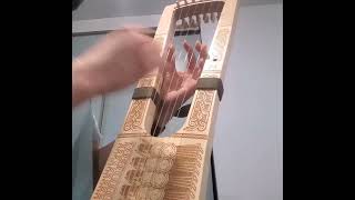 Rolandskvadet practice on trossingen lyre [upl. by Sudoeht]